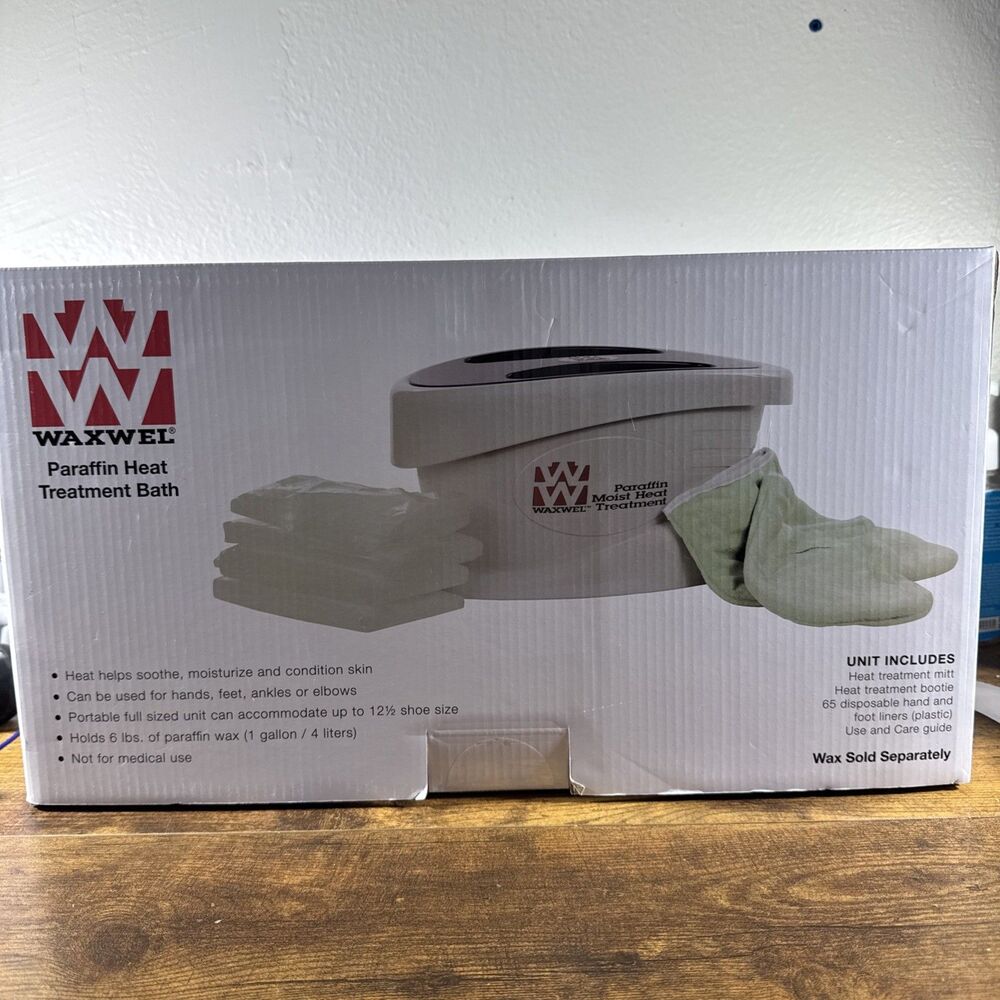 WaxWel Paraffin Heat Treatment Bath Heated Wax Warmer Unit for Cosmetology